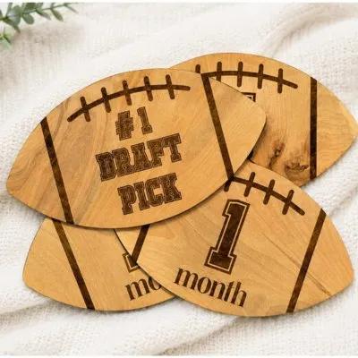 Football Baby <br>Milestone Discs