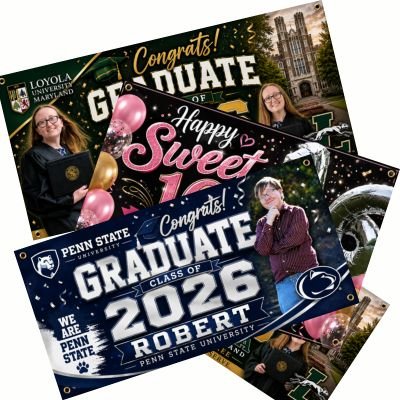 Custom <br>Celebration Banner