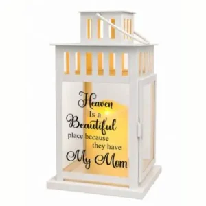 Beautiful Personalized<br> Memorial Lantern.