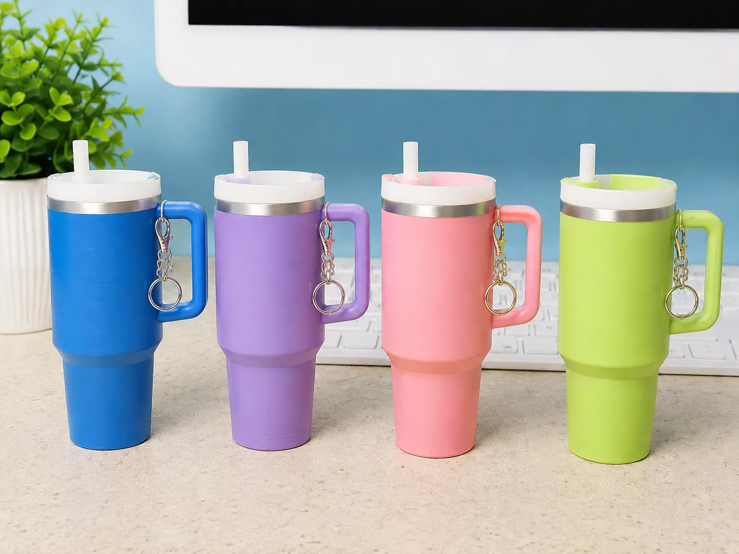 Mini Tumbler Keychain Holder