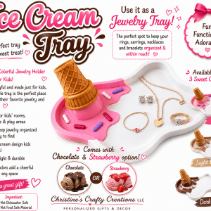 Melted Ice Cream Tray