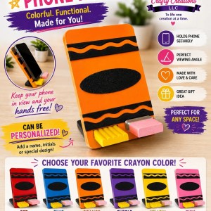 Crayon <br> Phone Holder