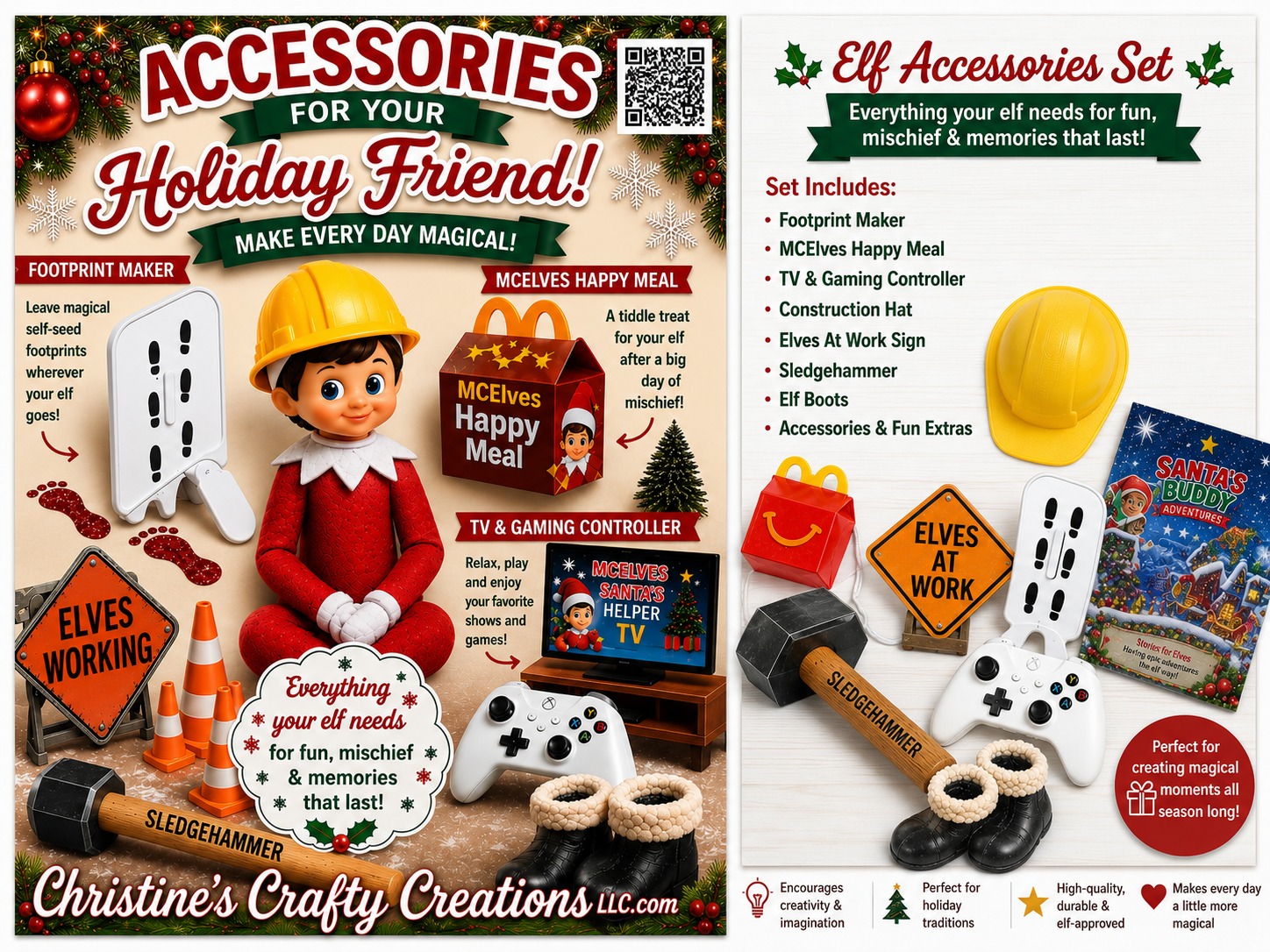 Christmas Holiday<br> Friend Fun Kit